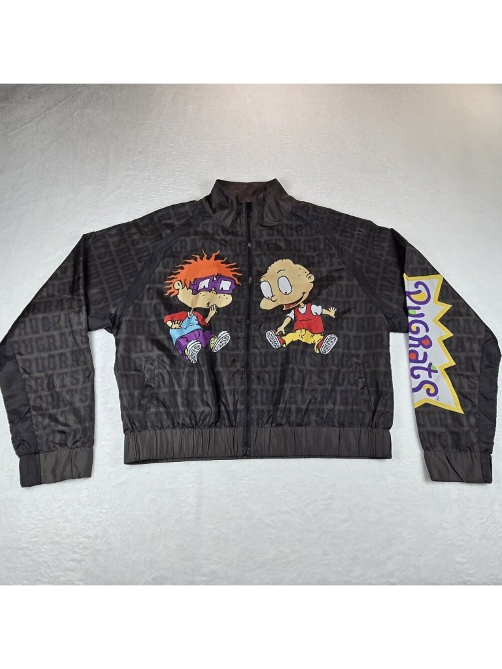 Nickelodeon Rugrats Windbreaker Jacket Official Polyester Women's Medium